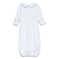 Charlie Smocked Pleated Gown - Magnolia Baby Boy