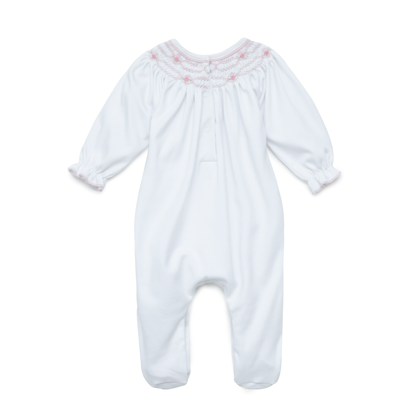 Poppy Bishop Footie - Magnolia Baby Girl