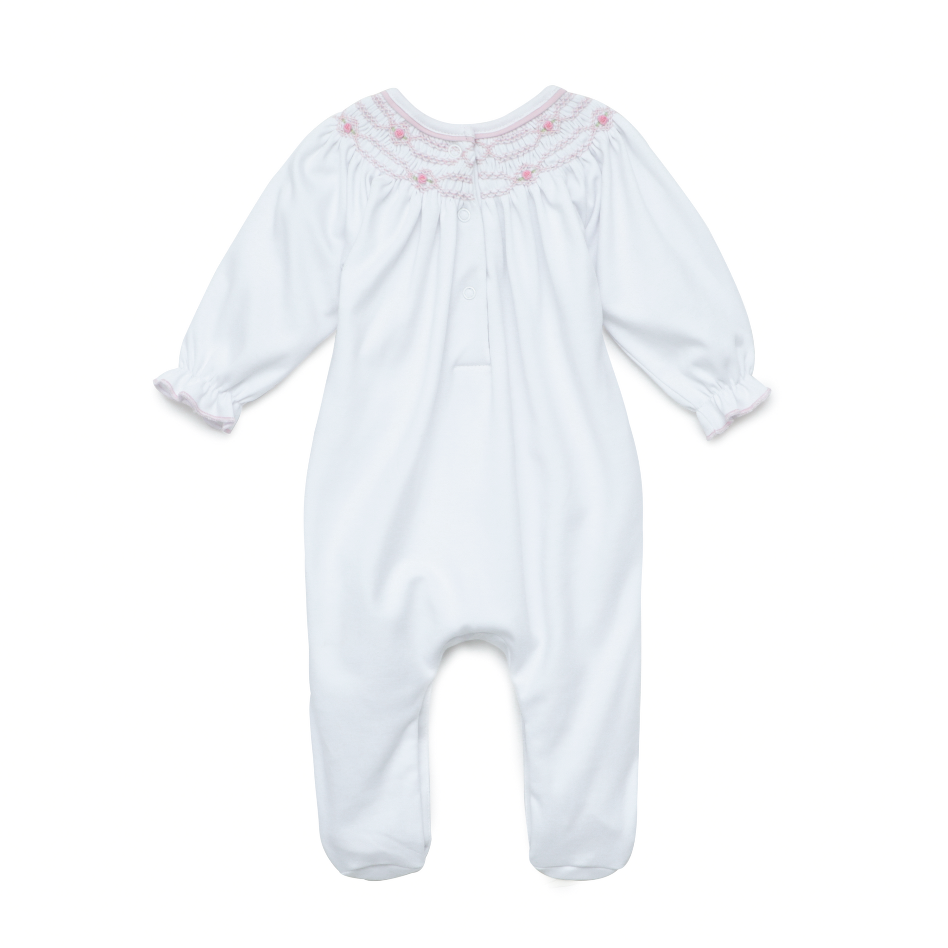 Poppy Bishop Footie - Magnolia Baby Girl