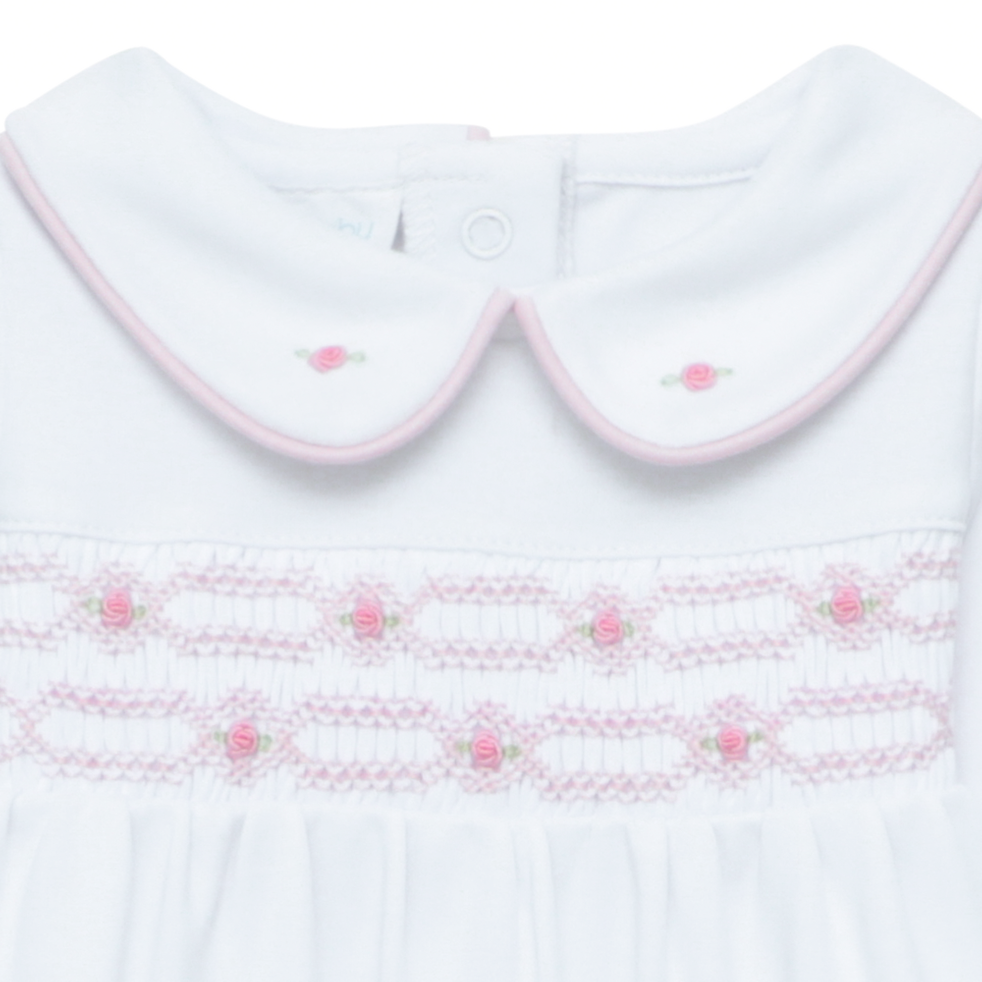 Poppy Smocked Footie - Magnolia Baby Girl