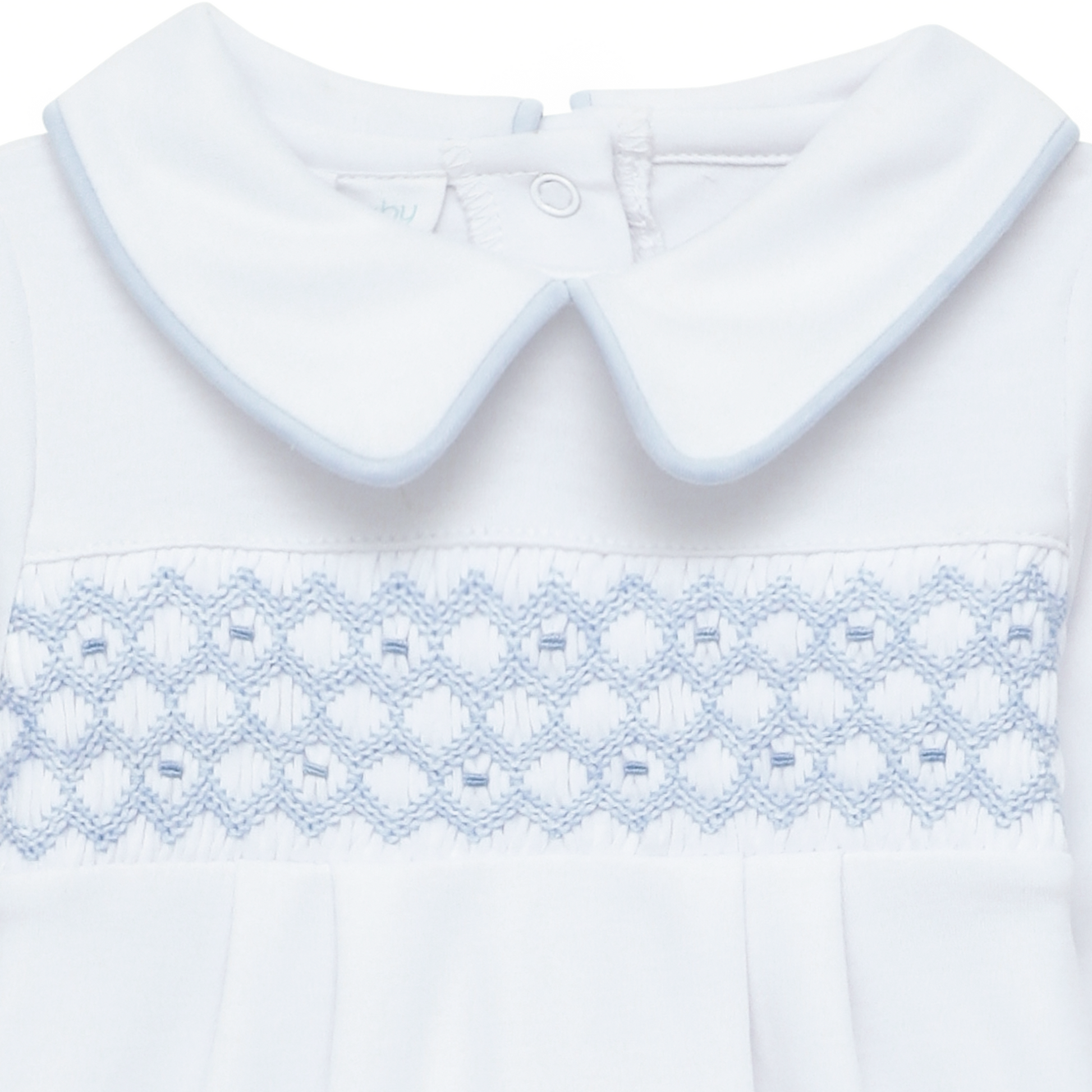 Charlie Smocked Footie - Magnolia Baby Boy