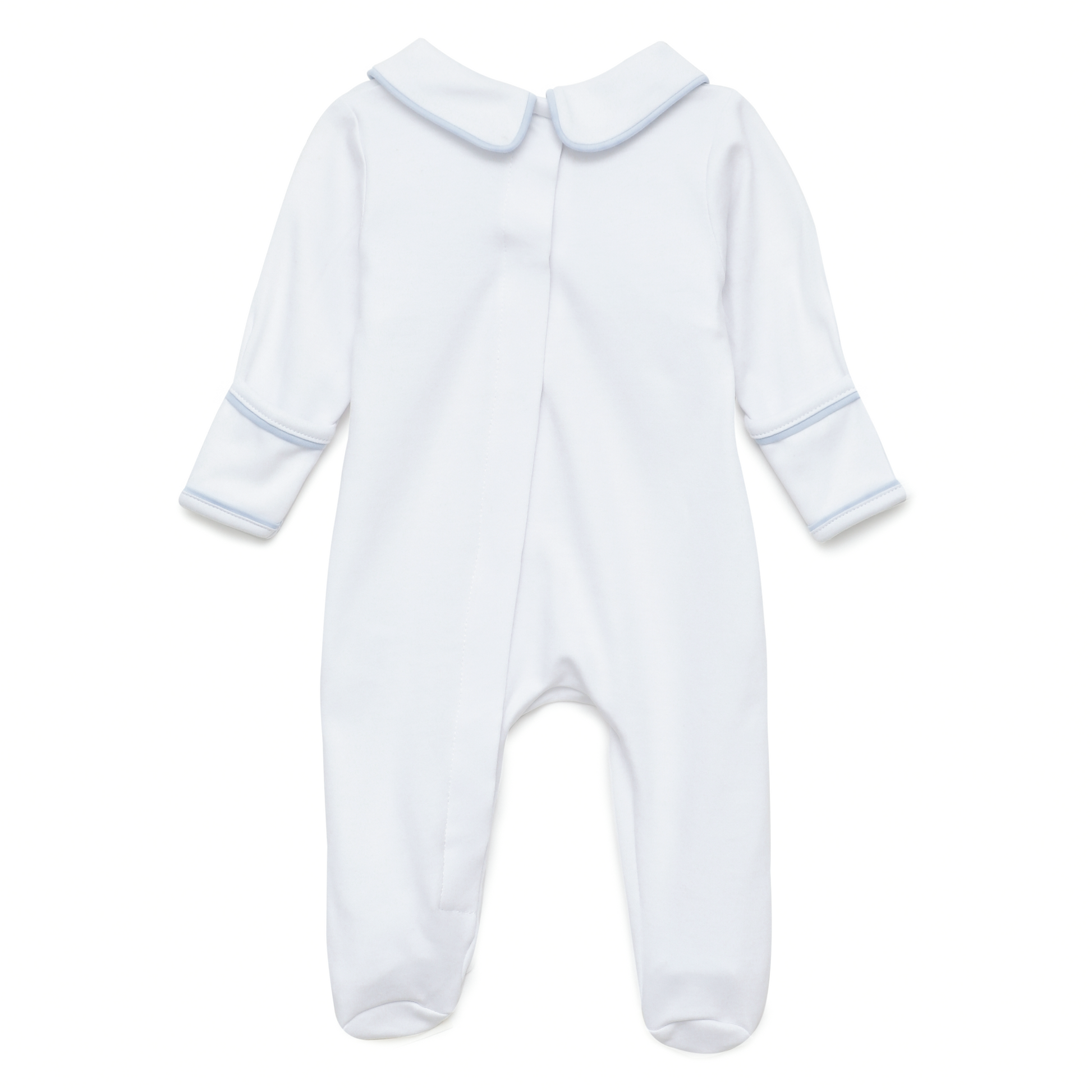 Charlie Smocked Footie - Magnolia Baby Boy