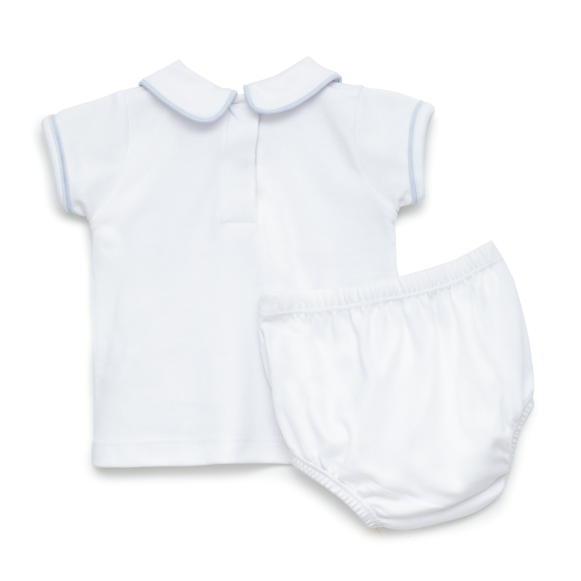 Charlie Smocked Diaper Cover Set - Magnolia Baby Boy