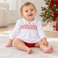 Millie Smocked Ruffle Long Sleeve Diaper Cover Set