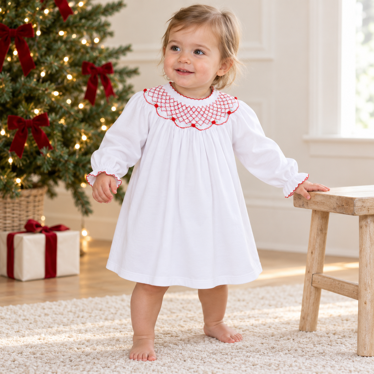 Millie Bishop Long Sleeve Dress