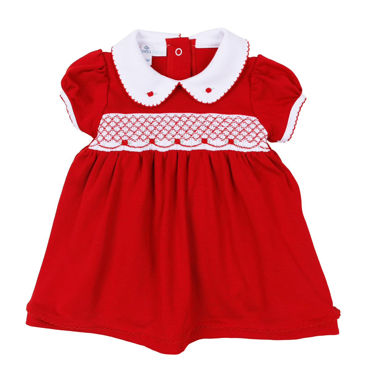 Millie Smocked Short Sleeve Dress - Magnolia Baby Girl