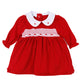 Millie Smocked Long Sleeve Dress - Magnolia Baby Girl