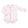 Pumpkin Patch Dreams Print Front Snap Bodysuit