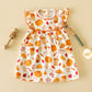Pumpkin Spice Flutters Dress - Luna and Arlo Girl