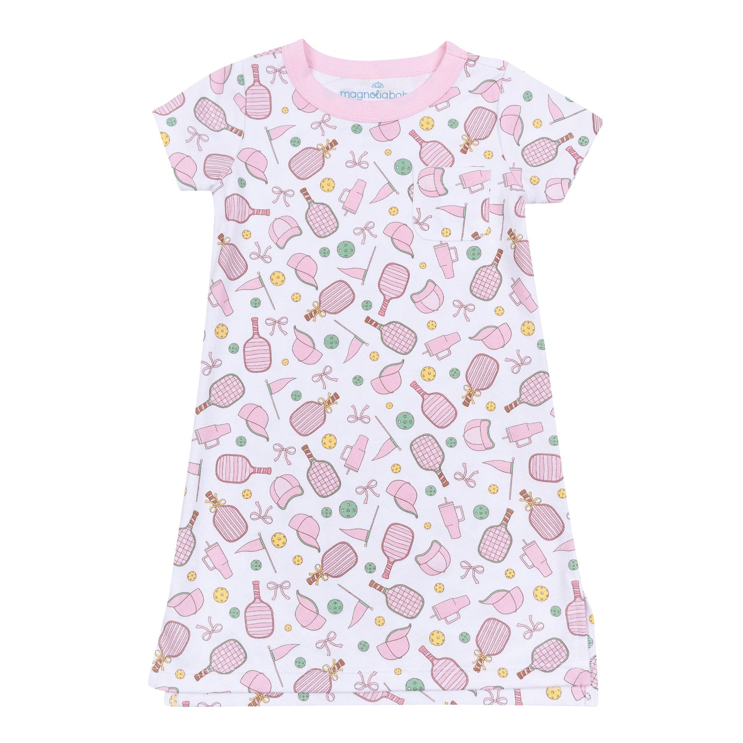 Pickleball Cuties Nightdress - Magnolia Baby Girl