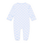 Little Crawlers Print Footie - Light Blue
