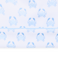 Little Crawlers Print Hat - Light Blue