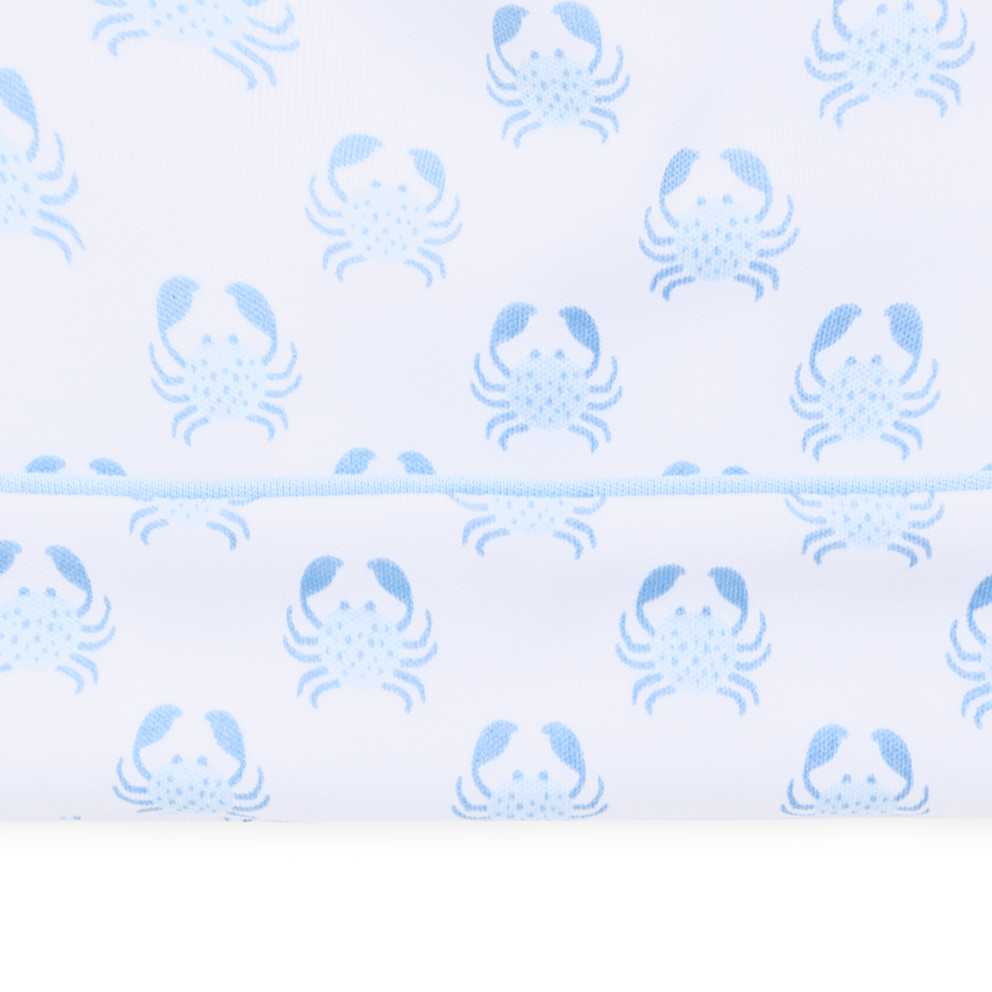 Little Crawlers Print Hat - Light Blue