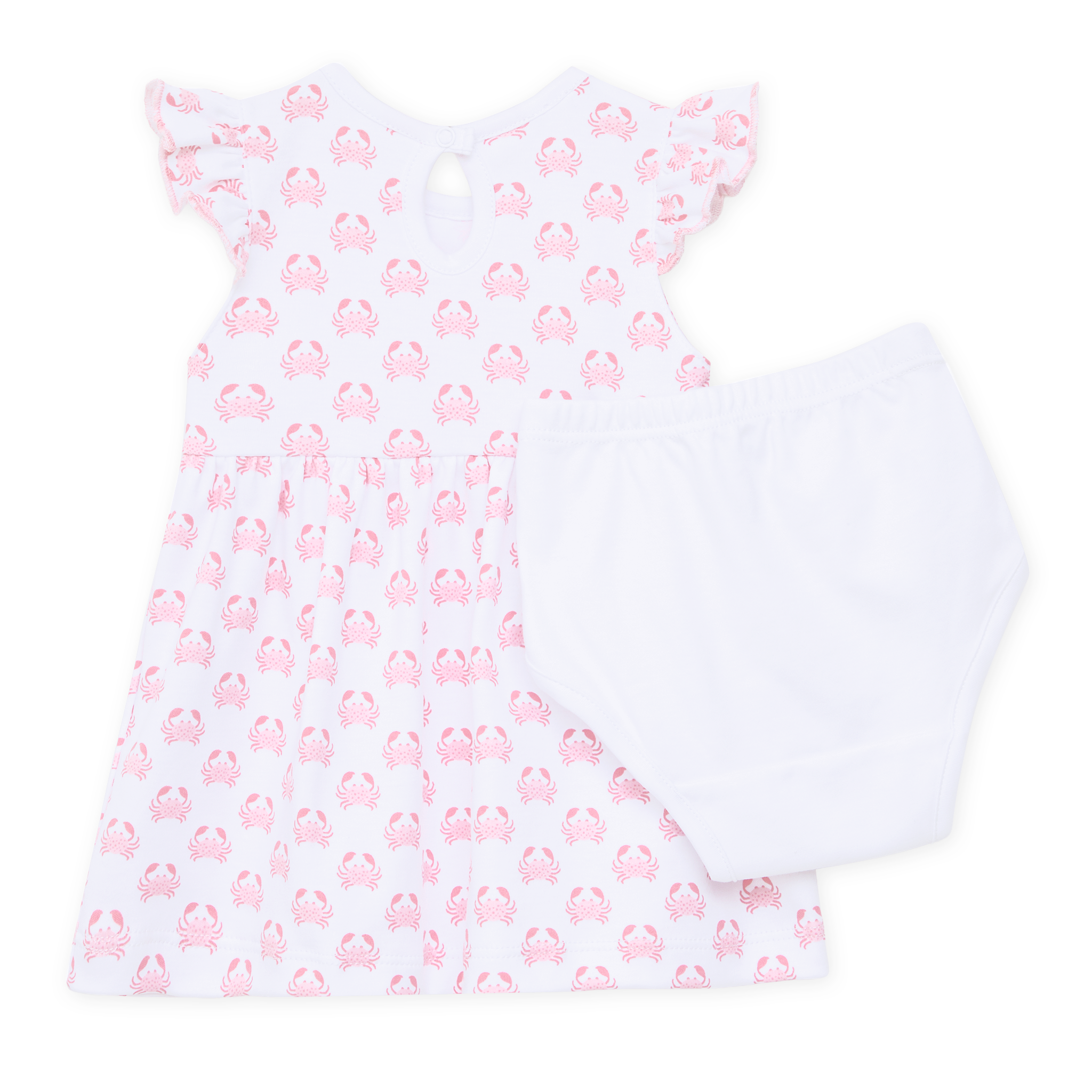 Little Crawlers Print Dress - Pink