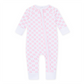 Little Crawlers Print Zip Playsuit - Pink