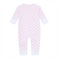 Little Crawlers Print Zip Playsuit - Pink