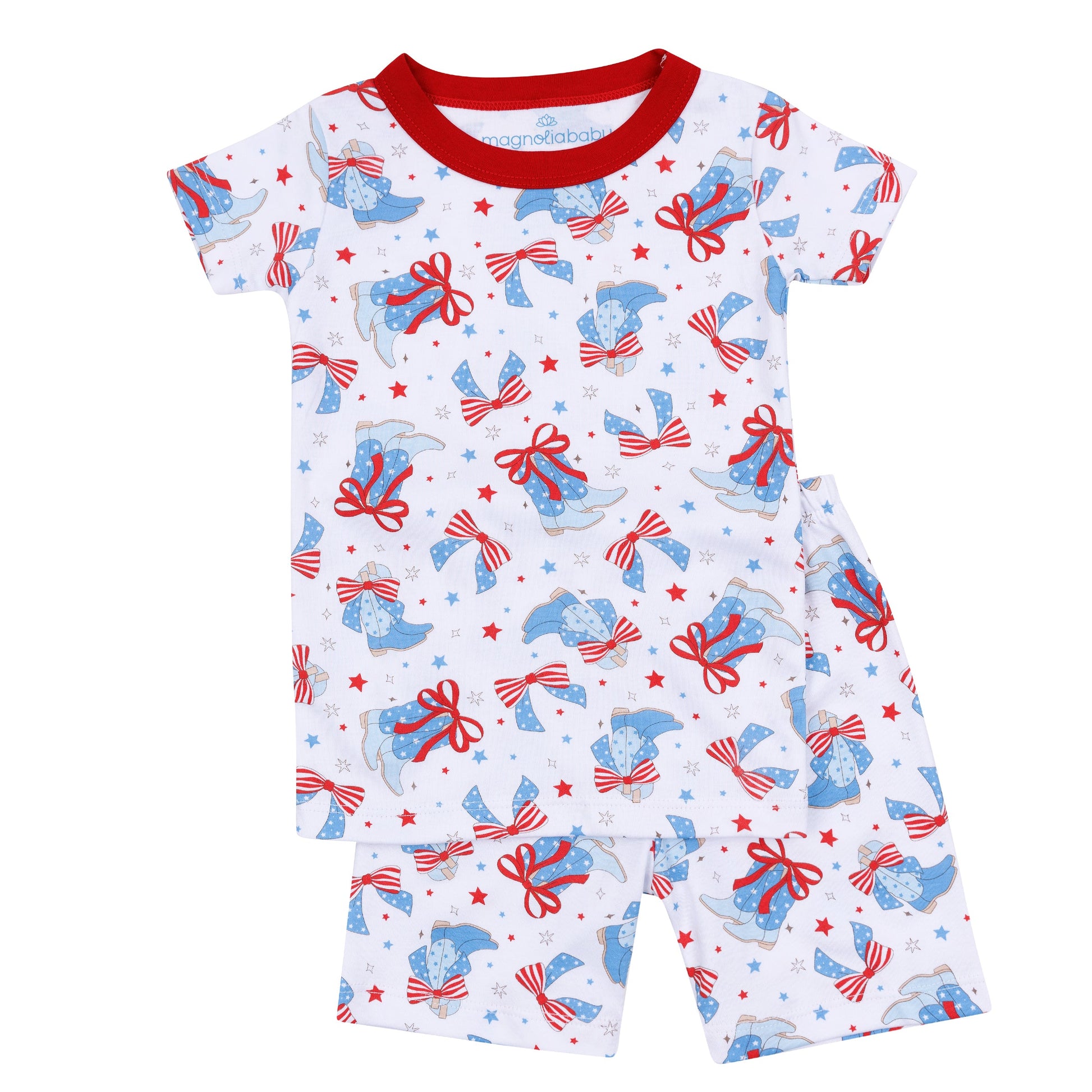 Firecracker Cutie Short Pajamas - Magnolia Baby Girl