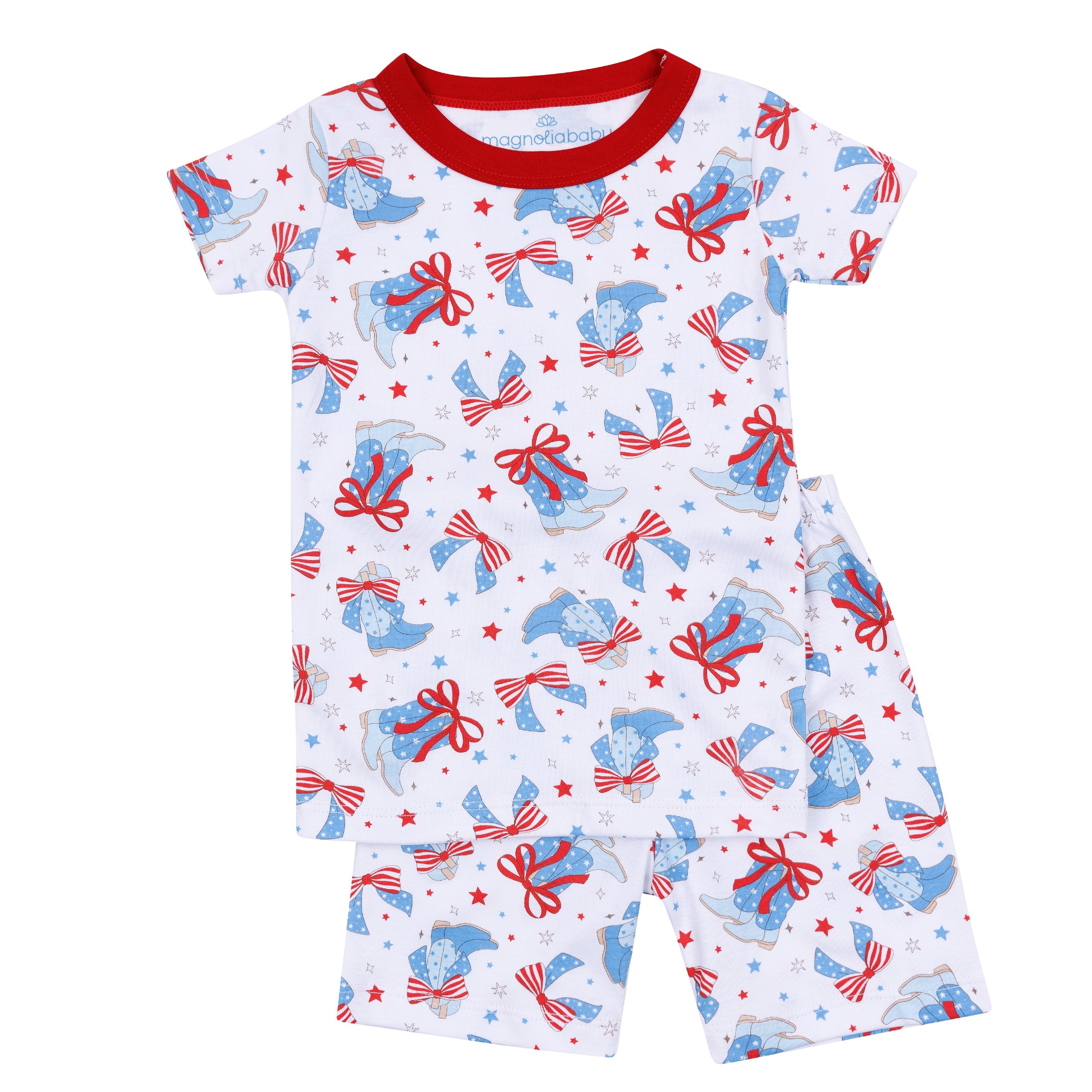 Firecracker Cutie Short Pajamas - Magnolia Baby Girl