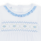 Dreamy Hydrangeas Smocked Gathered Gown