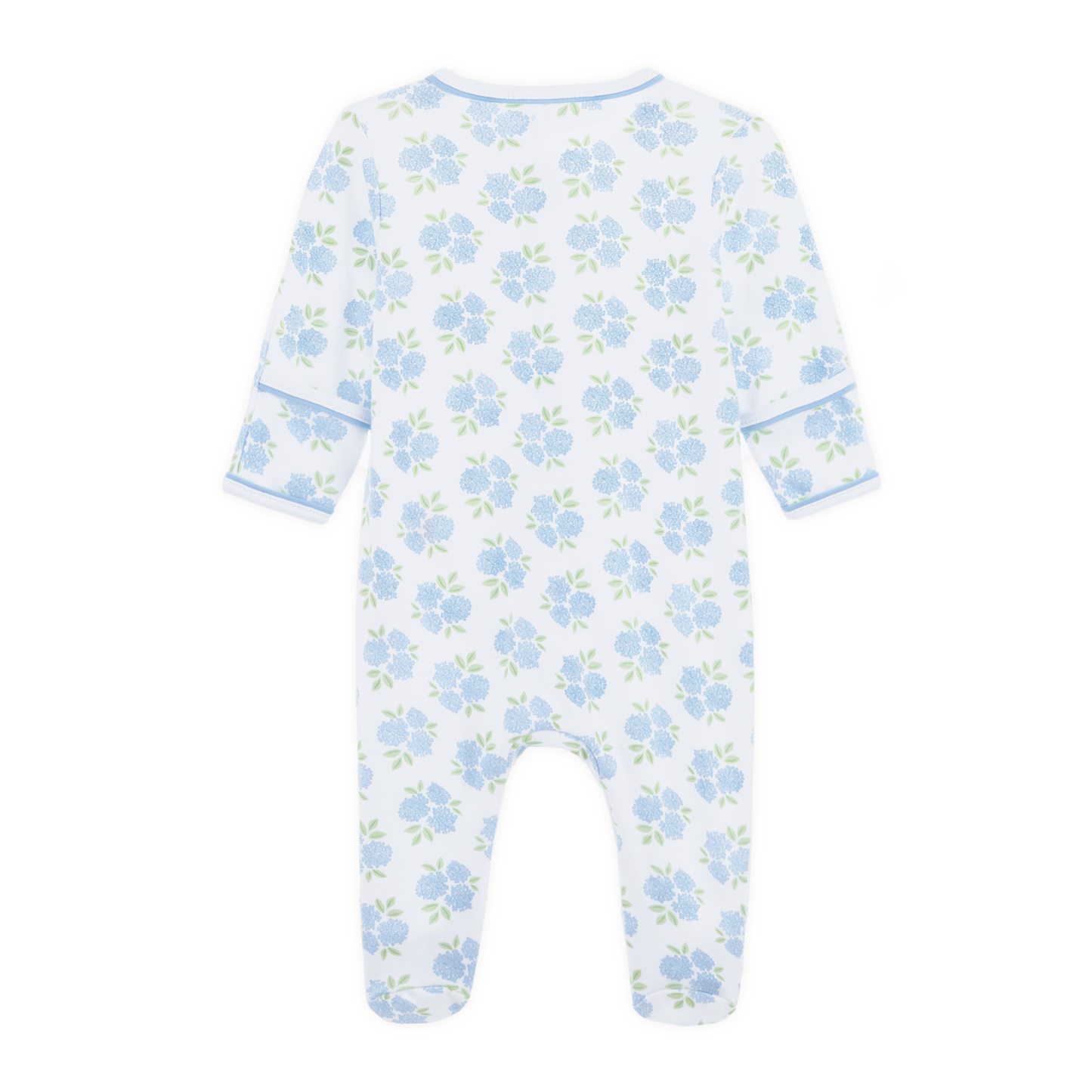 Dreamy Hydrangeas Print Footie