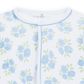 Dreamy Hydrangeas Print Footie