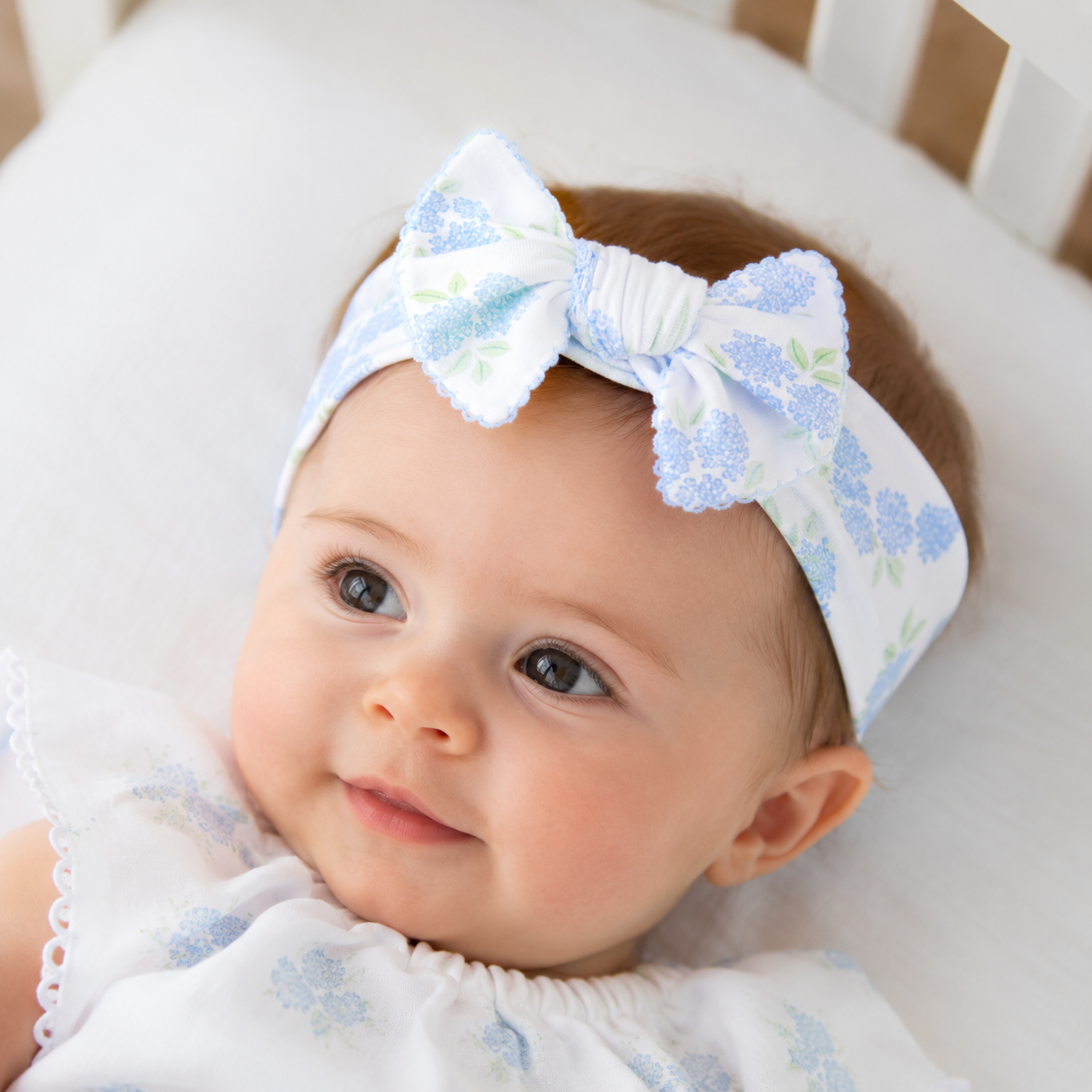 Dreamy Hydrangeas Print Headband