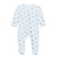 Dreamy Hydrangeas Print Zip Footie