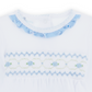 Dreamy Hydrangeas Smocked Footie