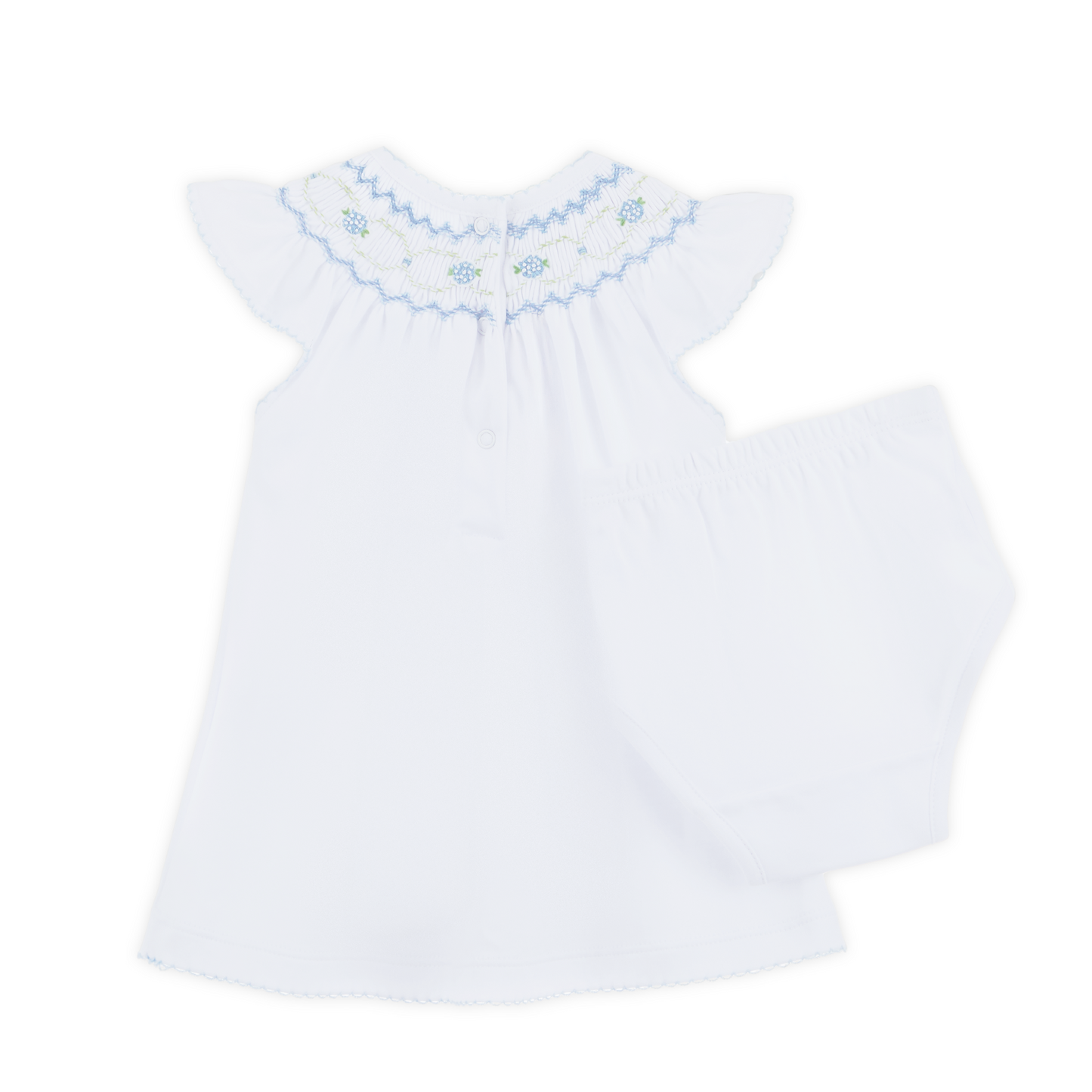 Dreamy Hydrangeas Bishop Dress
