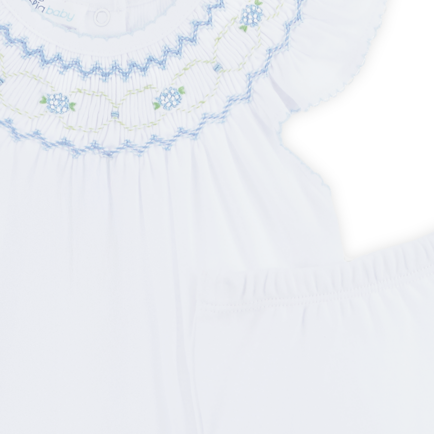 Dreamy Hydrangeas Bishop Dress