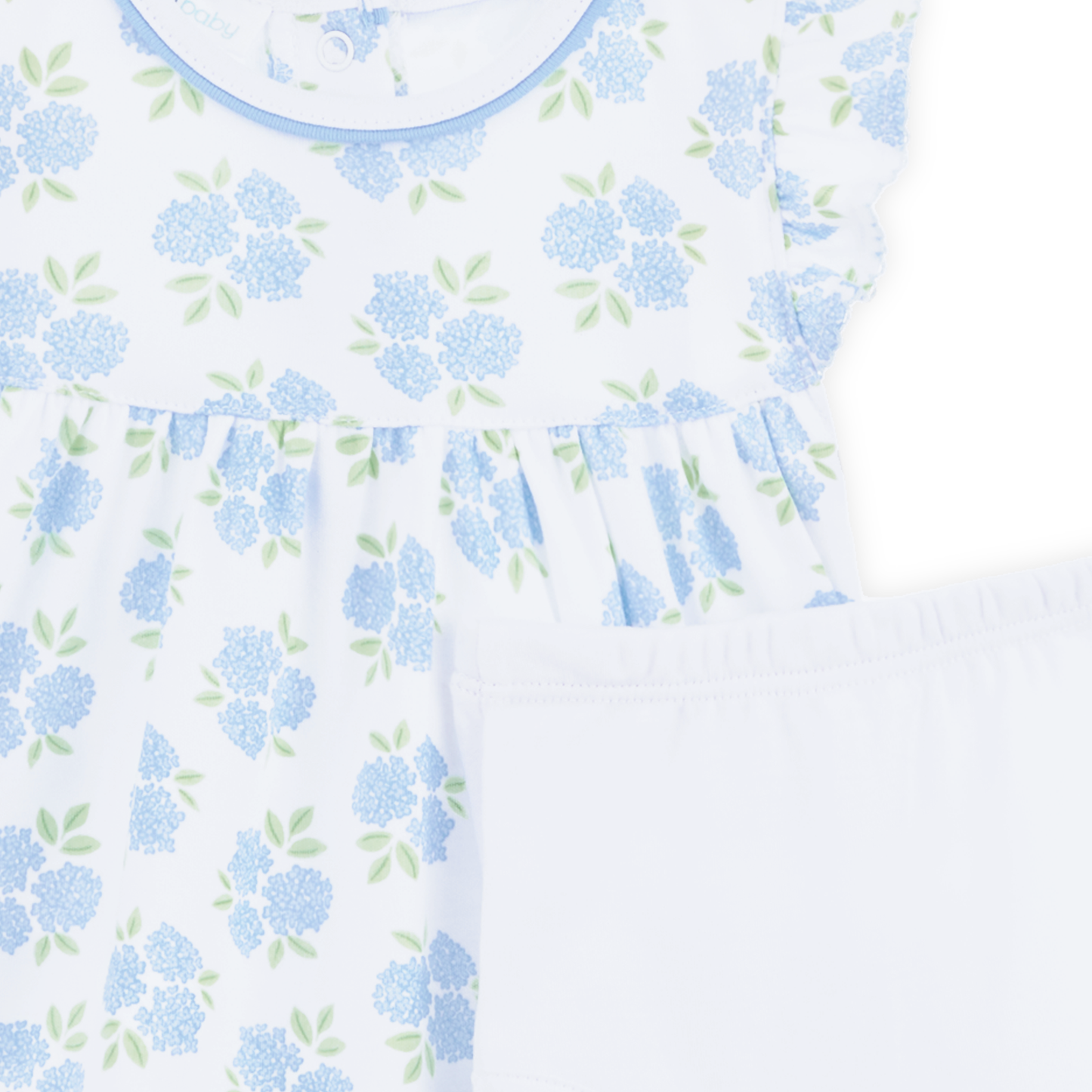Dreamy Hydrangeas Print Dress