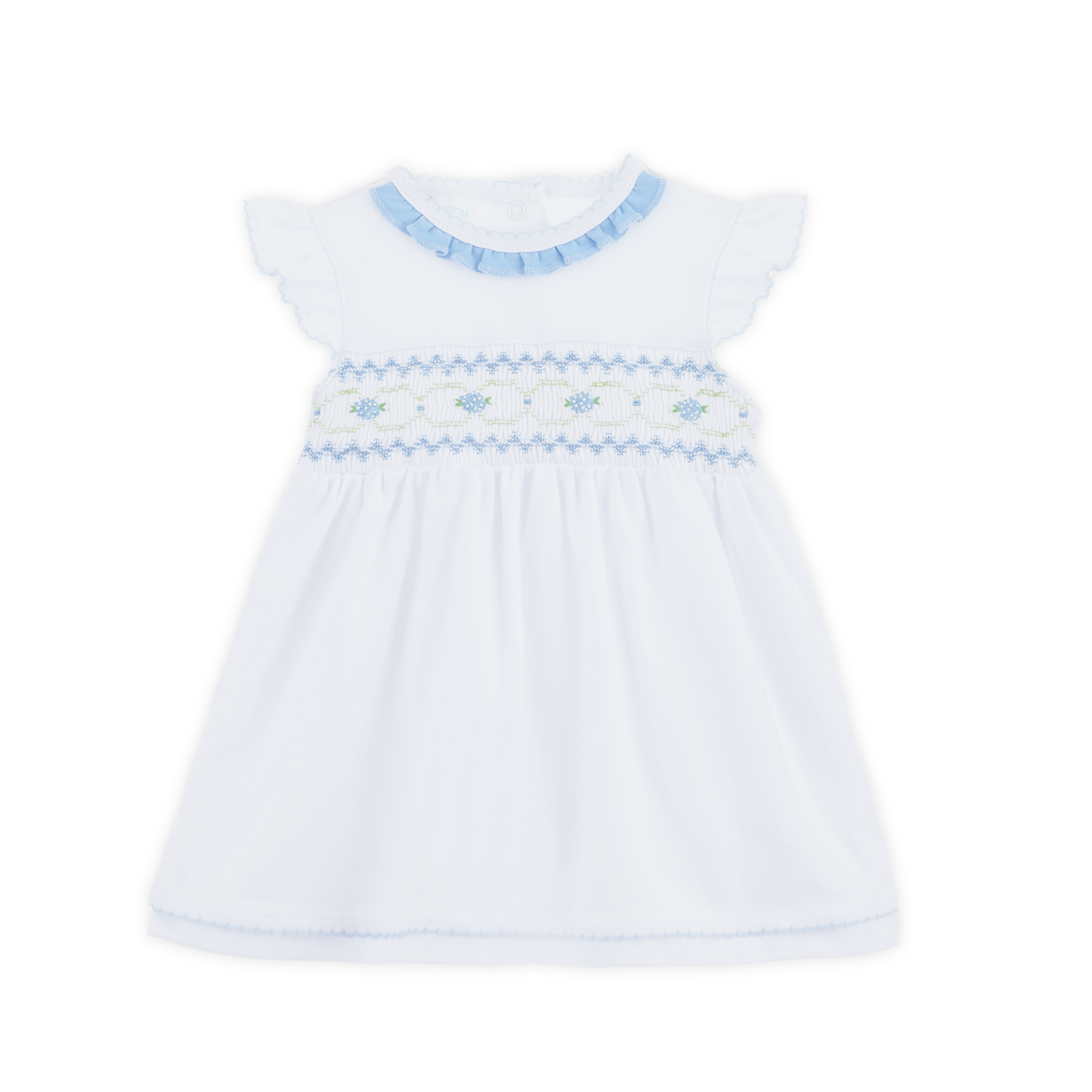 Dreamy Hydrangeas Smocked Dress