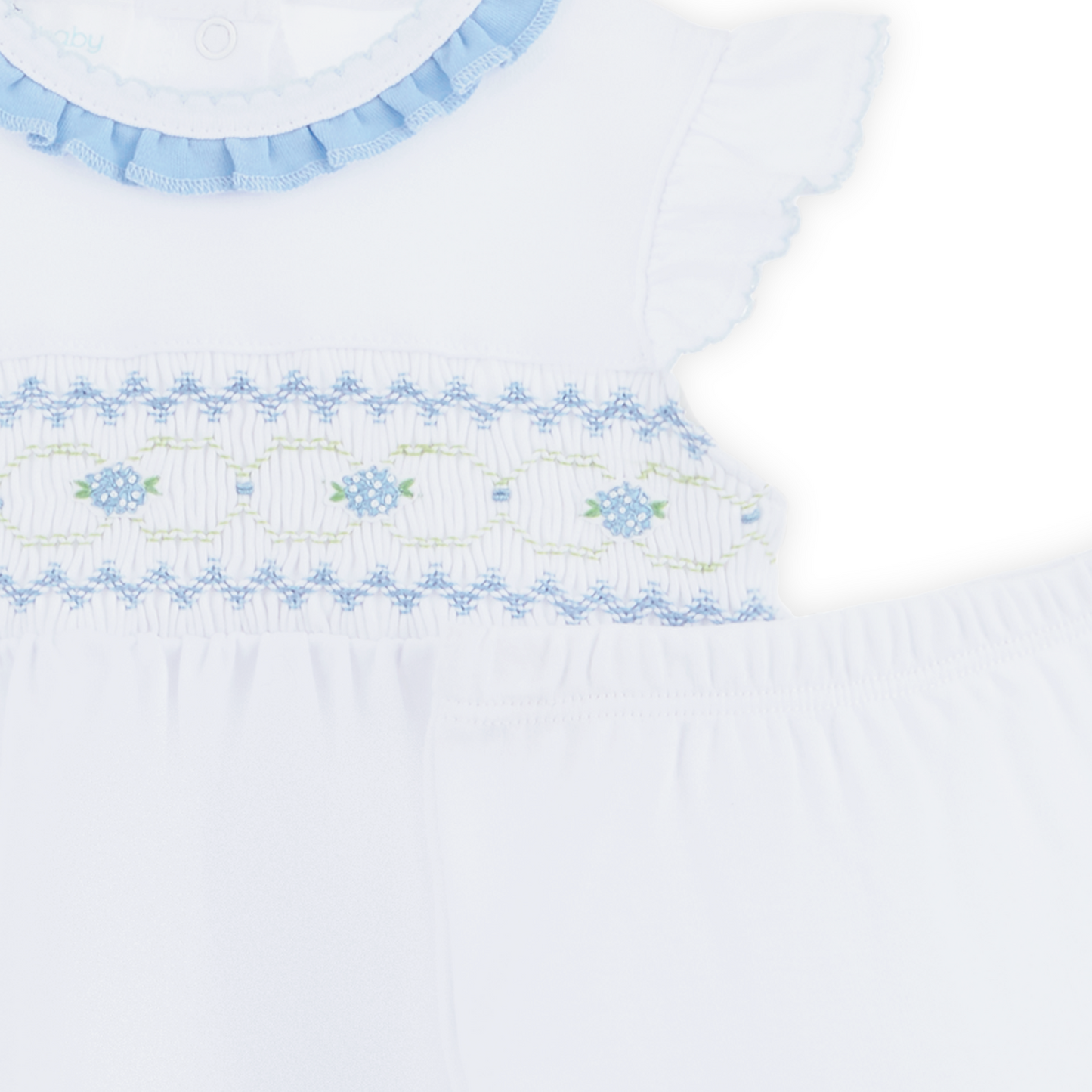 Dreamy Hydrangeas Smocked Dress
