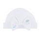 Dreamy Hydrangeas Hand-Embroidered Bow Hat