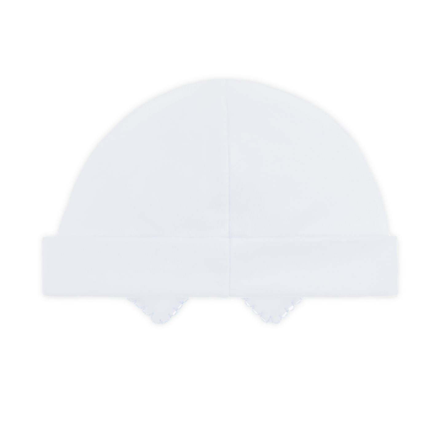 Dreamy Hydrangeas Hand-Embroidered Bow Hat