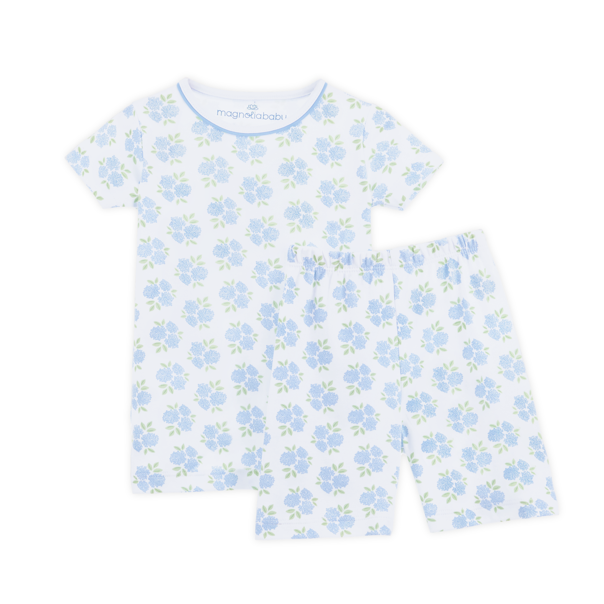 Dreamy Hydrangeas Short Pajamas