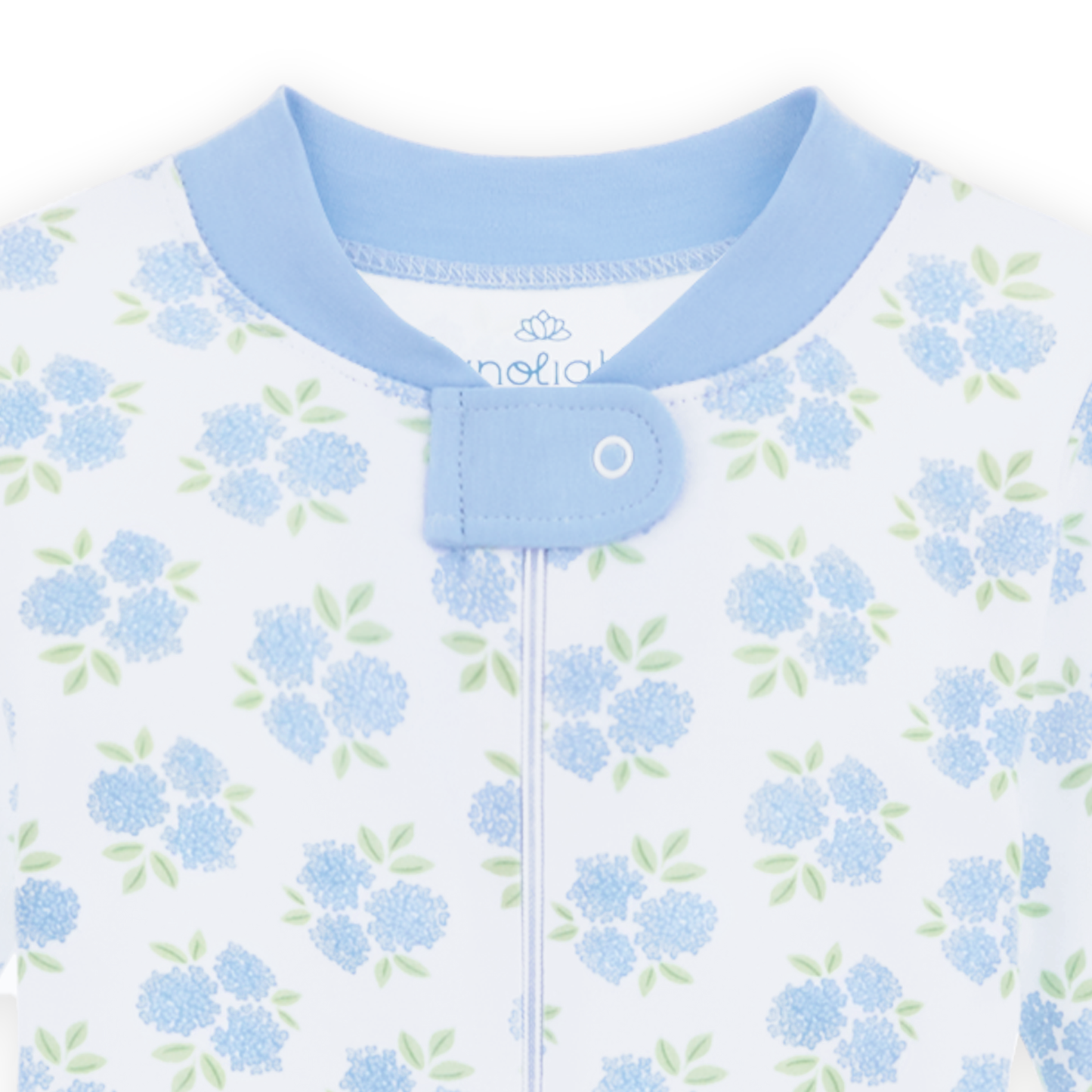 Dreamy Hydrangeas Zip Pajamas