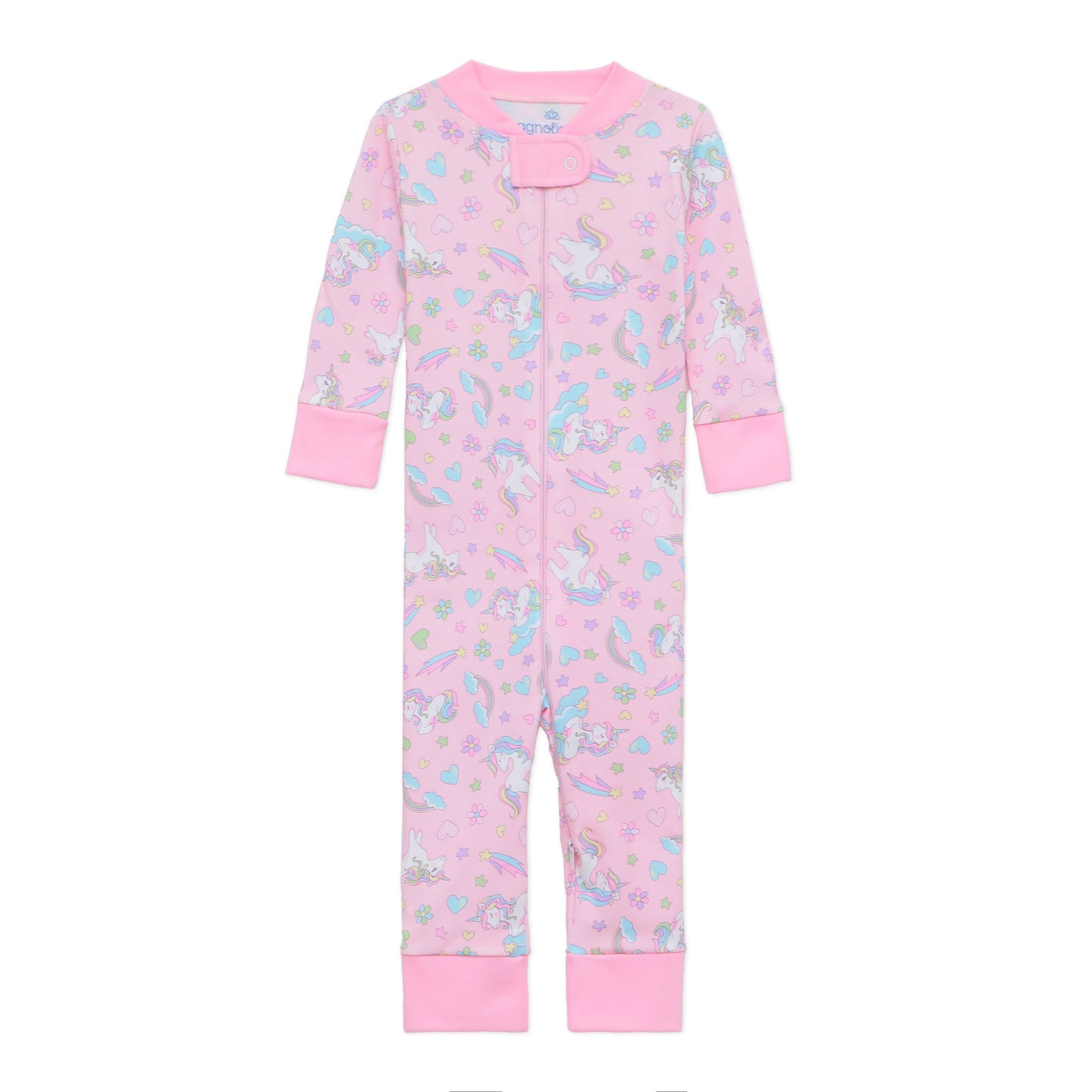 Enchanted Unicorns Zip Pajamas