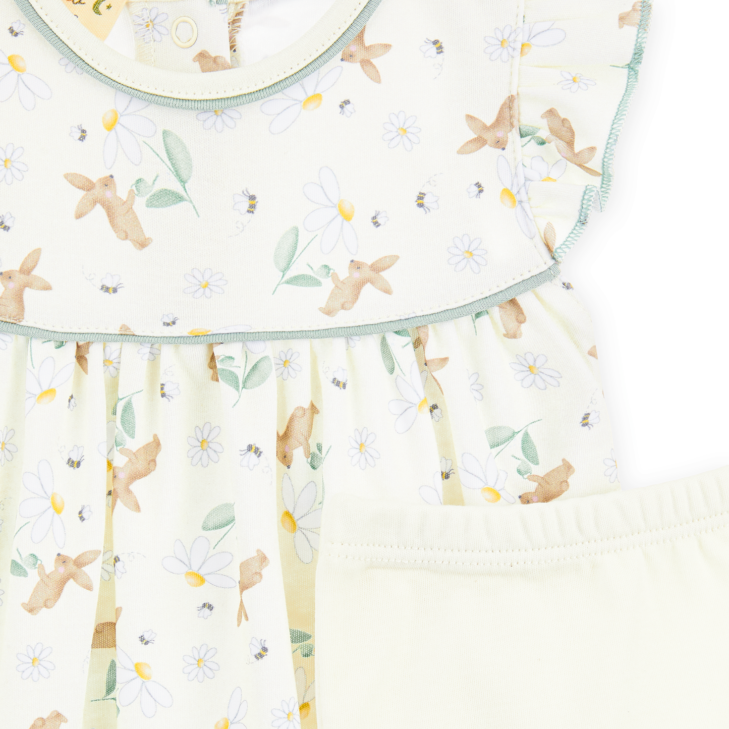 Bunny's Daisy Garden Print Dress - Magnolia Baby Girl