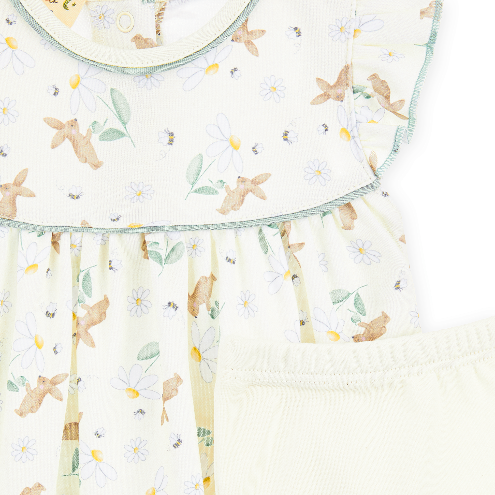 Bunny's Daisy Garden Print Dress - Magnolia Baby Girl