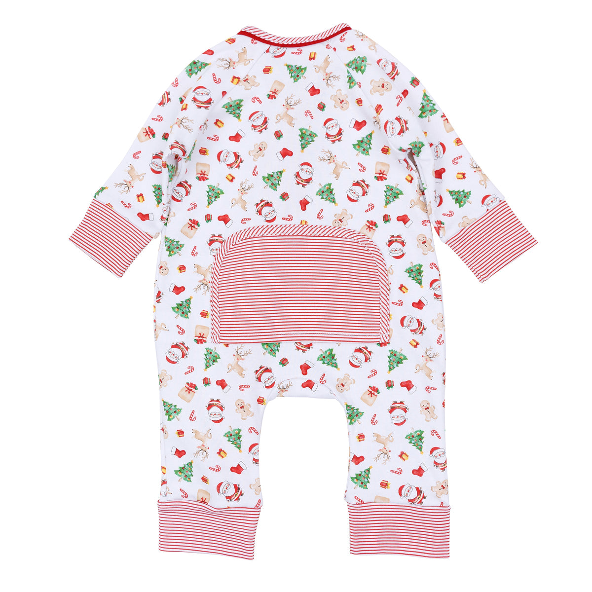 Christmas Magic Print Playsuit - Magnolia Baby Unisex