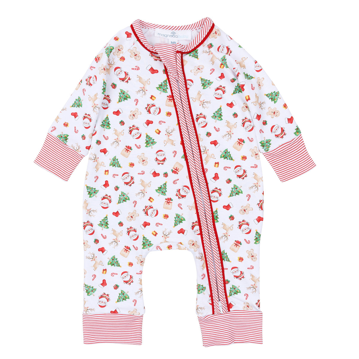 Christmas Magic Print Playsuit - Magnolia Baby Unisex