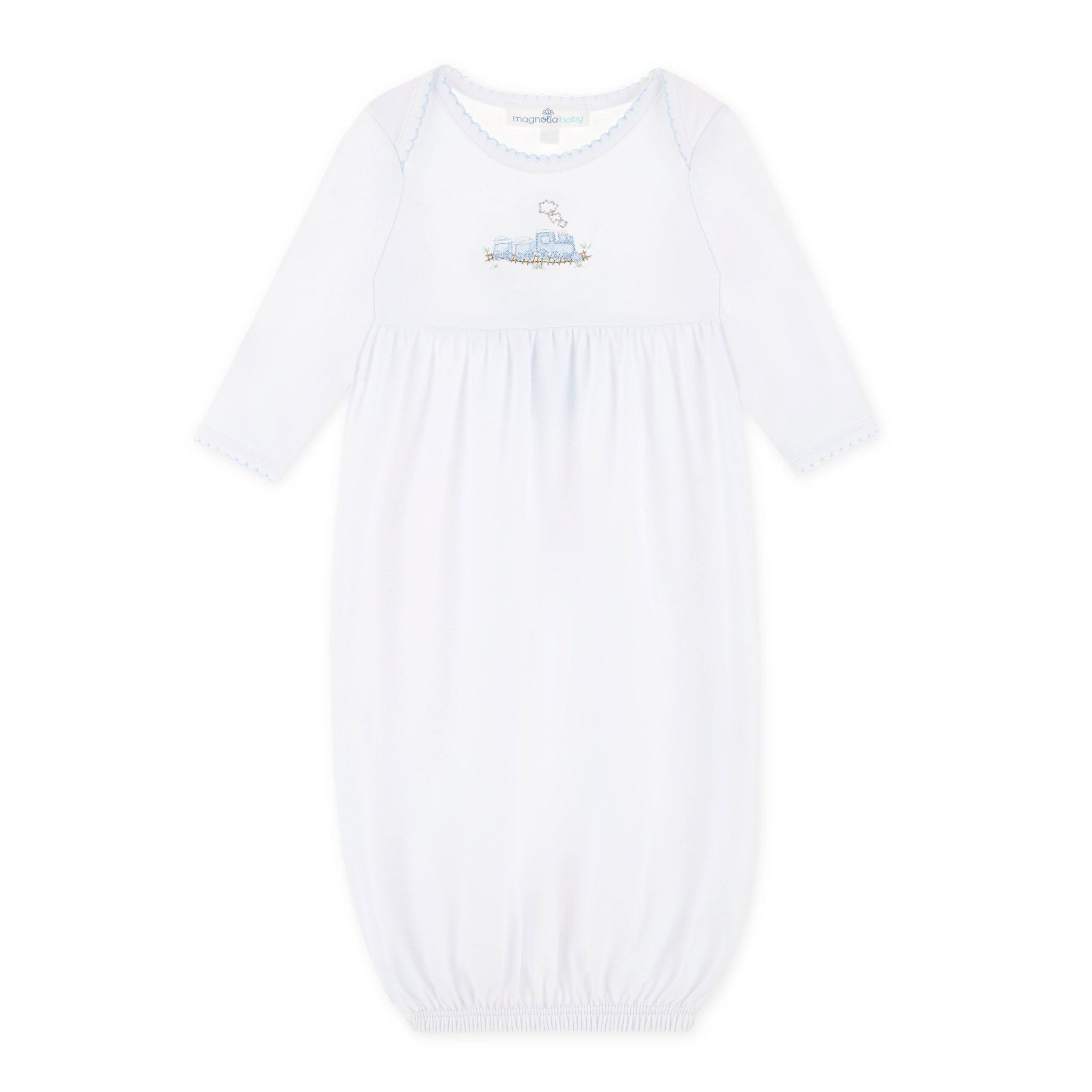 Choo Choo Train Gathered Gown