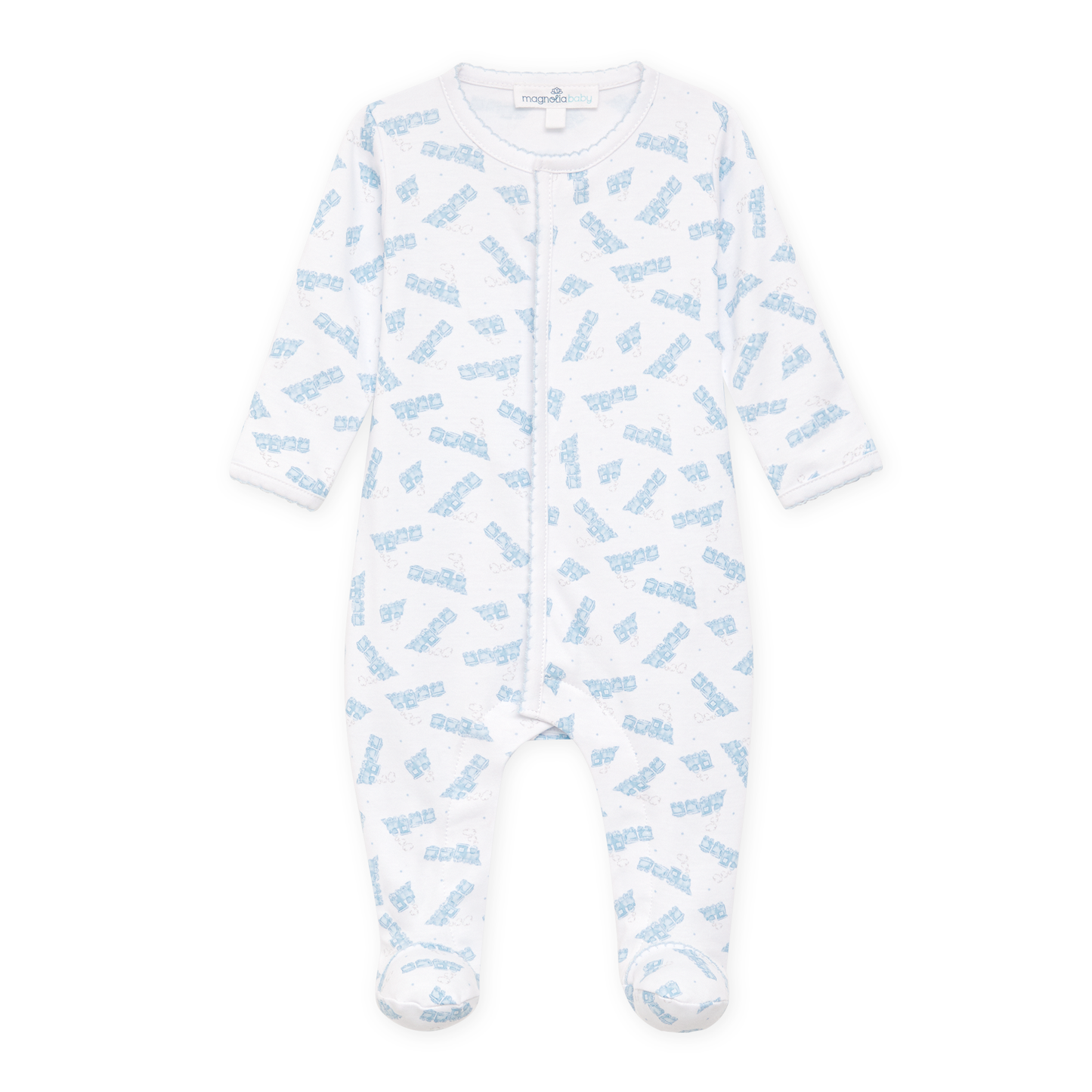 Choo Choo Train Print Footie
