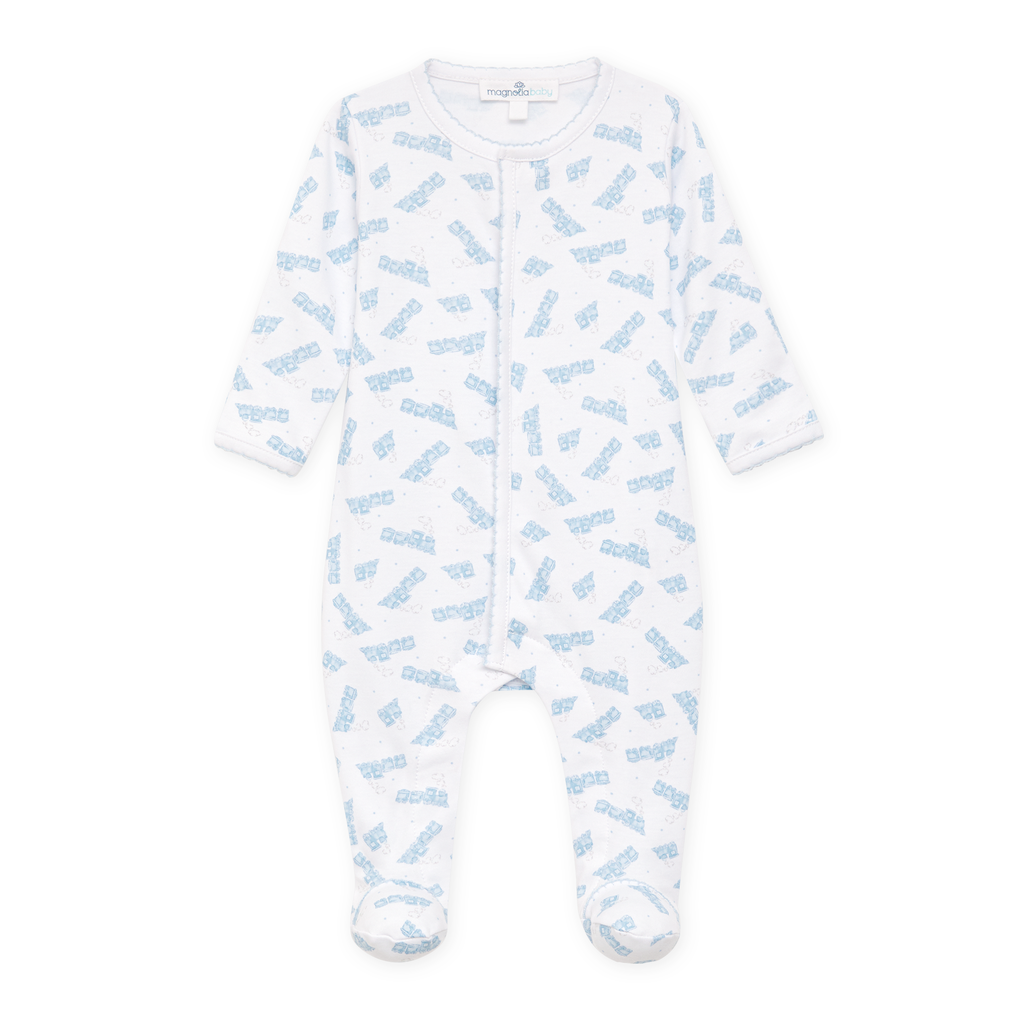 Choo Choo Train Print Footie