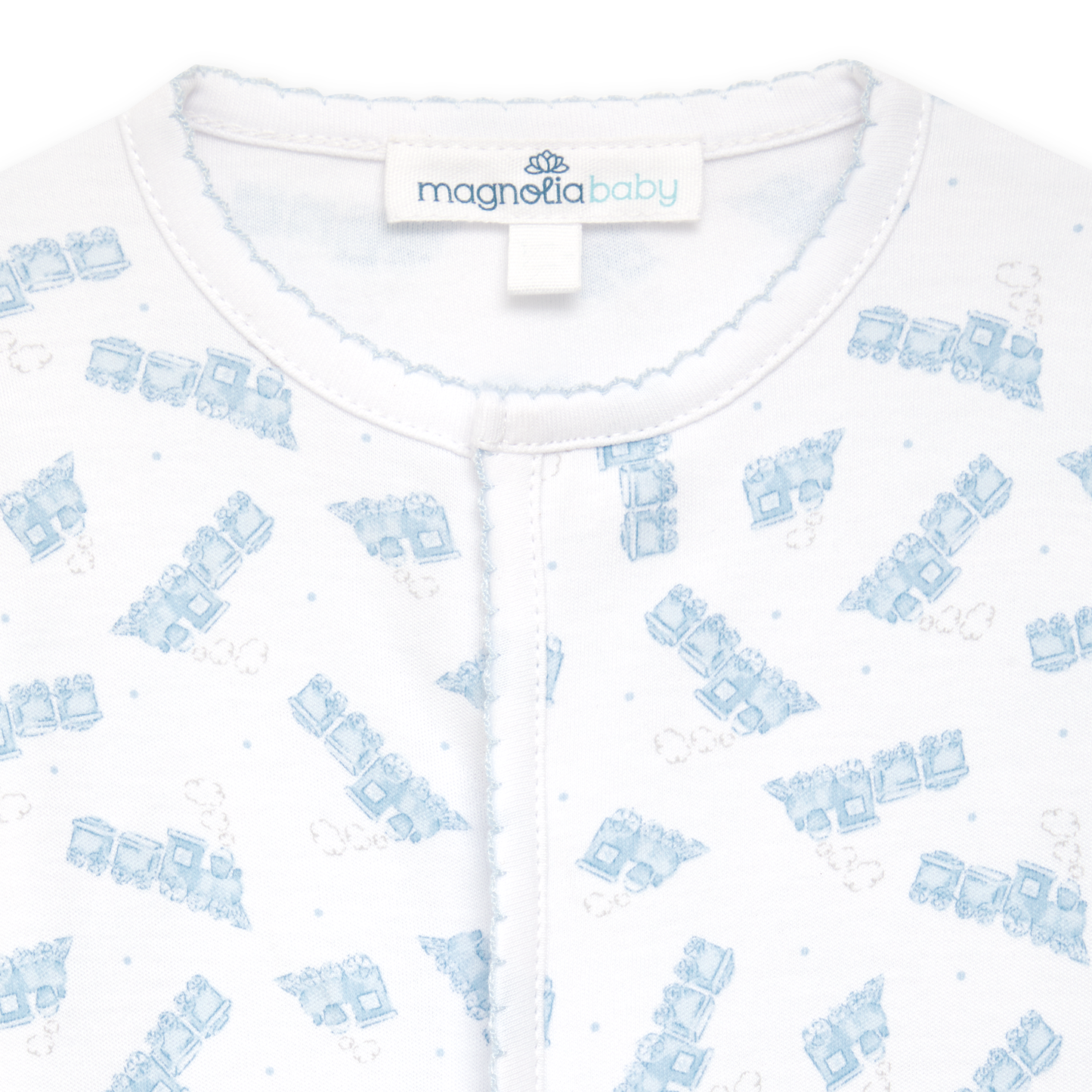 Choo Choo Train Print Footie