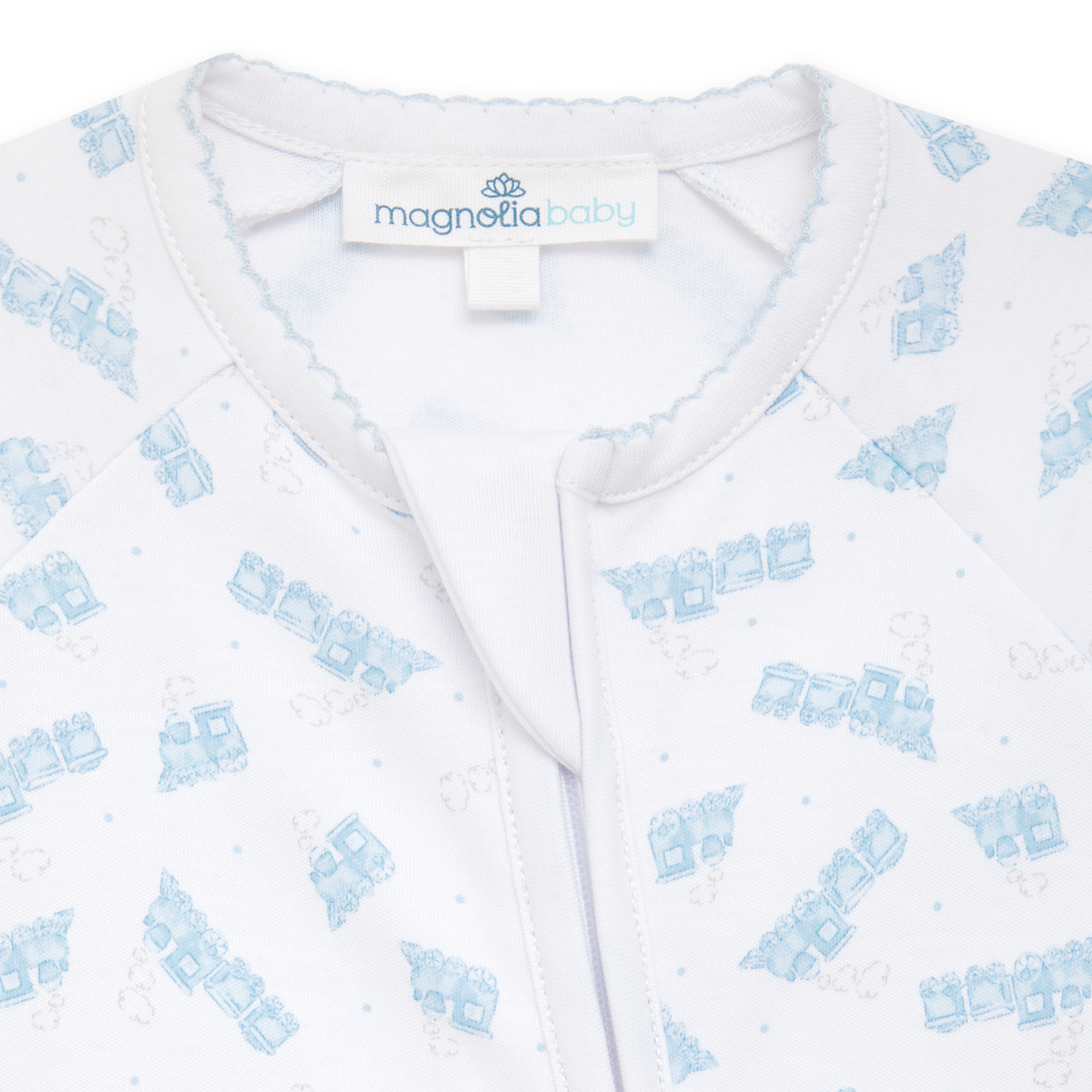 Choo Choo Train Print Zip Playsuit