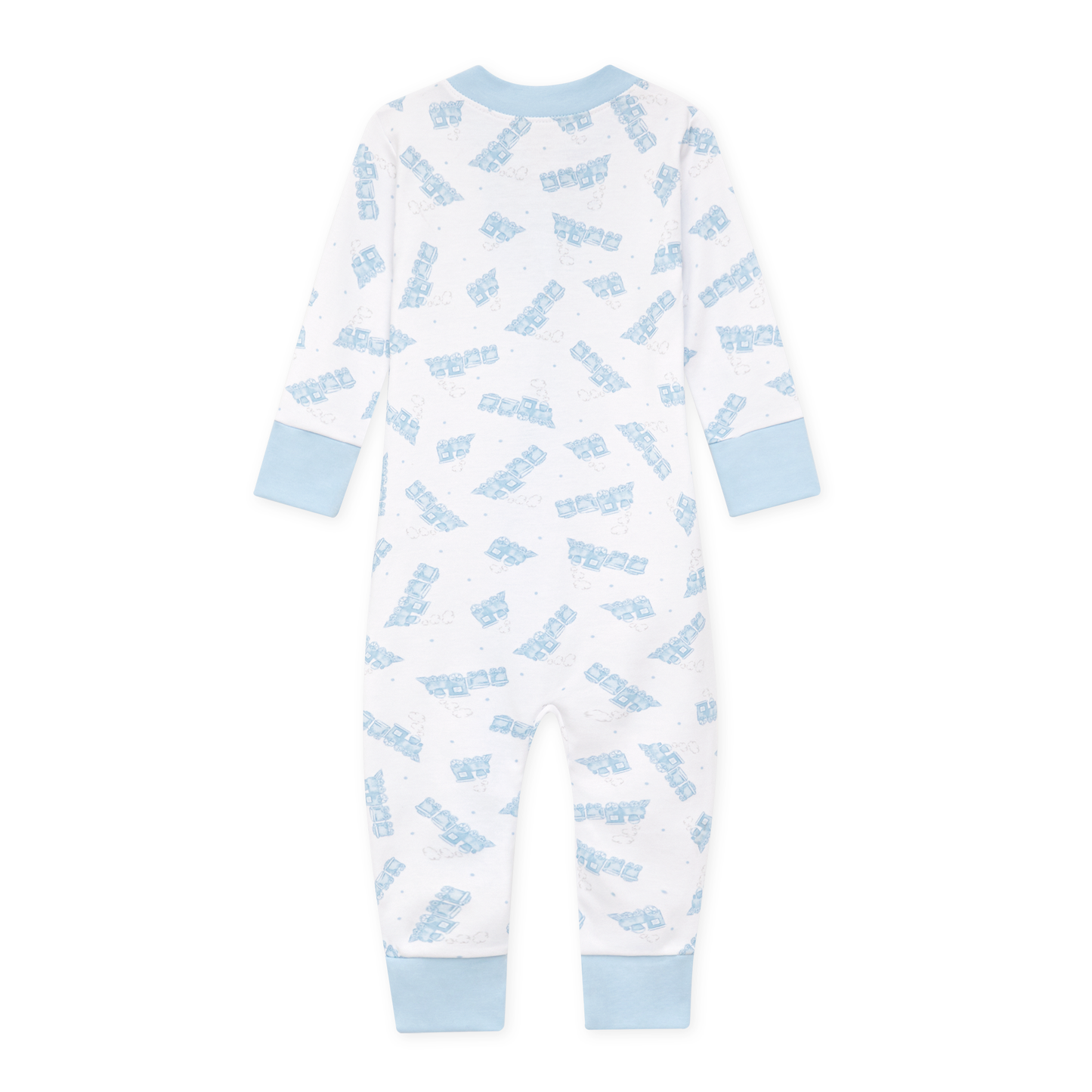 Choo Choo Train Zip Pajamas