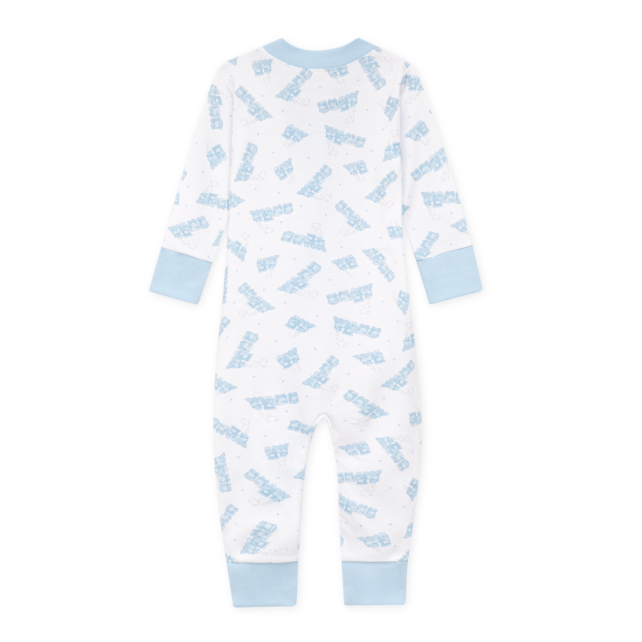 Choo Choo Train Zip Pajamas