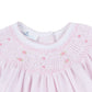 Anna Bishop Short Sleeve Bubble - Pink - Magnolia Baby Girl